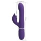 Вибратор PRETTY LOVE - ZALIN RABBIT VIBRATOR PEARLS 4 IN 1 PURPLE