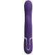 Вибратор PRETTY LOVE - ZALIN RABBIT VIBRATOR PEARLS 4 IN 1 PURPLE