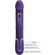 Вибратор PRETTY LOVE - KAMPAS RABBIT 3 IN 1 MULTIFUNCTION VIBRATOR WITH TONGUE VIOLET