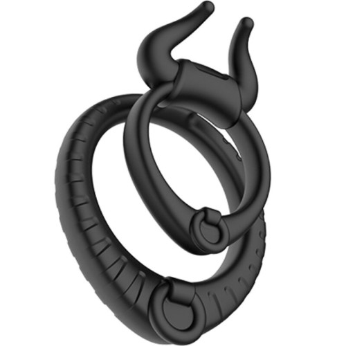 Пенис ринг ARMONY - BULL'S PASION RING BLACK