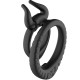 Пенис ринг ARMONY - BULL'S PASION RING BLACK