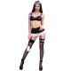 Еротичен костюм CHILIROSE - CR 4719 COSTUME MAID S/M