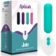 Вибратор ARMONY - SPLASH JOIE VIBRATOR BULLET SILICONE REMOTE CONTROL 10 VIBRATIONS 75 X 19 CM GREEN