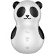 Вибратор SATISFYER - POCKET PANDA STIMULATOR & VIBRATOR BLACK AND WHITE