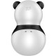 Вибратор SATISFYER - POCKET PANDA STIMULATOR & VIBRATOR BLACK AND WHITE