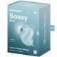 Стимулатор SATISFYER - SASSY SEAL STIMULATOR & VIBRATOR BLUE