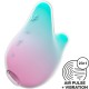 Стимулатор SATISFYER - MERMAID VIBES STIMULATOR & VIBRATOR MINT AND PINK