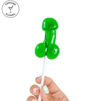 Близалка SECRETPLAY - COCK LOLLIPOP WITH ALCOHOL MOJITO