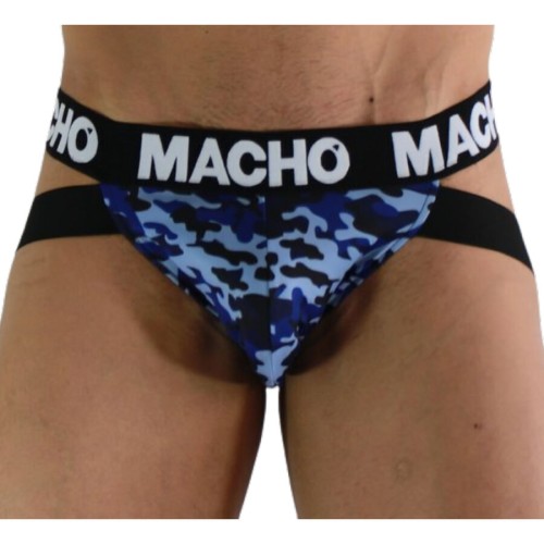 Слип MACHO - MX28MA JOCK MILITARY BLUE M