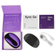 Стимулатор WE-VIBE - SYNC GO DUAL STIMULATOR VIOLET