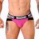 Бельо за мъже MACHO - MX28FR JOCK PINK NEON L