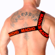 Бельо за мъже MACHO - ROMAN HARNESS RED L/XL