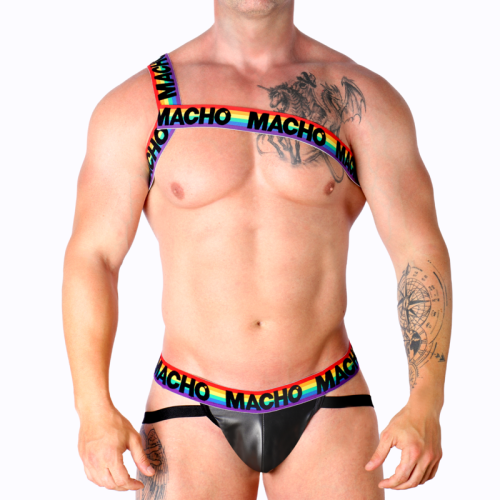 Бельо за мъже MACHO - ROMAN HARNESS PRIDE S/M