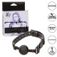 Топка за уста CALEXOTICS - NOCTURNAL BALL GAG SILICONE BLACK