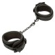 Белезници CALEXOTICS - NOCTURNAL ANKLE CUFFS LEATHER ADJUSTABLE BLACK