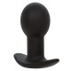 Анален разширител CALEXOTICS - ROCK BOTTOM ANAL PLUG 10 VIBRATIONS SILICONE BLACK