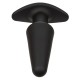 Анален разширител CALEXOTICS - ROCK BOTTOM TAPERED ANAL PLUG 10 VIBRACIONES SILICONE BLACK