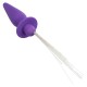 Анален разширител CALEXOTICS - SOUTHERN LIGHTS LIGHT UP ANAL PLUG 10 VIBRATIONS SILICONE PURPLE