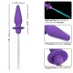 Анален разширител CALEXOTICS - SOUTHERN LIGHTS LIGHT UP ANAL PLUG 10 VIBRATIONS SILICONE PURPLE