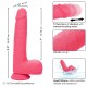 Вибратор CALEXOTICS - STUDS REALISTIC VIBRATOR 10 VIBRATIONS PINK