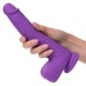 Вибратор CALEXOTICS - STUDS RECHARGEABLE AND ROTATING VIBRATOR 10 VIBRATIONS PURPLE