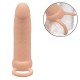 Вибратор CALEXOTICS - MAXX THICK DUAL PENETRATOR 10 VIBRATIONS FLESH