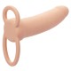 Вибратор CALEXOTICS - MAXX THICK DUAL PENETRATOR 10 VIBRATIONS FLESH