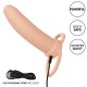 Вибратор CALEXOTICS - MAXX THICK DUAL PENETRATOR 10 VIBRATIONS FLESH