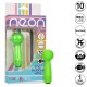 Мини масажор CALEXOTICS - NEON VIBES THE BUBBLY VIBE MINI MASSAGER 10 VIBRATIONS GREEN