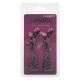 Щипки за зърна CALEXOTICS - EUPHORIA CHAIN NIPPLE CLAMPS 14.5 CM