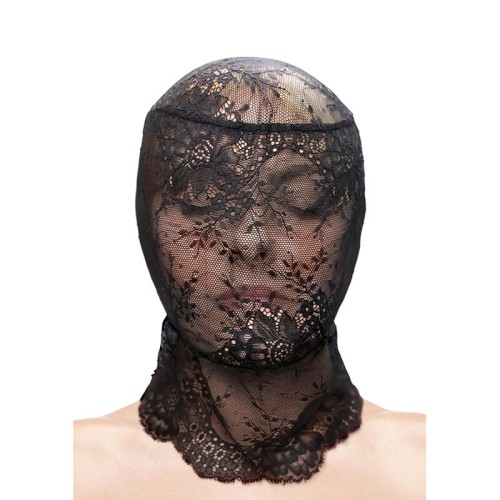 Маска NS NOVELTIES - FETISH & FASHION LACE HOOD BLACK