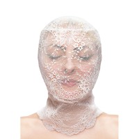 Маска NS NOVELTIES - FETISH & FASHION LACE HOOD WHITE