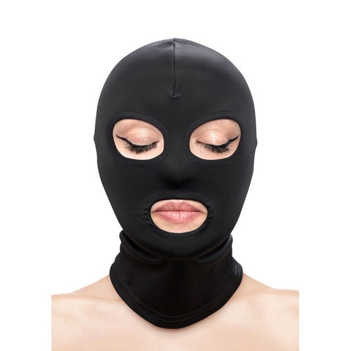 Маска NS NOVELTIES - FETISH & FASHION EYES AND MOUTH HOOD NYLON BLACK