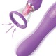 Клиторен стимулатор FANTASY FOR HER - ULTIMATE PLEASURE MAX SUCTION HOSE WITH STIMULATING TONGUE PURPLE