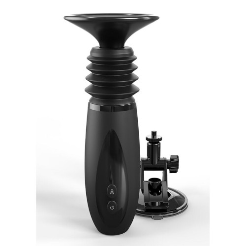 Дилдо FETISH FANTASY SERIES - BODY DOCK THRUSTER DILDO CLAMP WITH 7 PUSH MODES BLACK