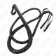 Камшик KINK - LONG BLACK SNAKE WHIP 210 CM