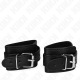 Белезници KINK - LOCKABLE DUNGEON WRIST RESTRAINTS BLACK ADJUSTABLE 21-28 CM X 5.5 CM