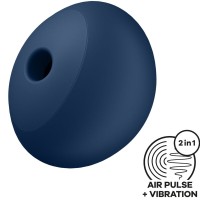 Стимулатор SATISFYER - AIR POWER 4 STIMULATOR & VIBRATOR 12 VIBRATIONS BLUE