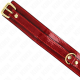 Нашийник KINK - WINE RED ADJUSTABLE NECKLACE WITH GOLDEN DETAILS 29-42.5 CM X 4 CM