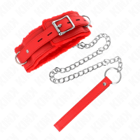 Нашийник KINK - COLLAR WITH LEASH 65 CM WITH RESTRICTION