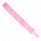 Нашийник KINK - COLLAR WITH LEASH 65 CM WITH RESTRICTIONS PINK 36-42 CM X 5.5 CM