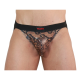 Мъжки слип BURN - 002 JOCK SNAKE BLACK M