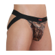 Мъжки слип BURN - 002 JOCK SNAKE BLACK M