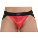 Мъжки слип BURN - 010 JOCK RED / BLACK L