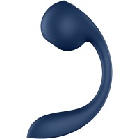 Стимулатор SATISFYER - PRO+ WAVE 4 G-SPOT & AIR PULSE STIMULATOR FREE APP DARK BLUE