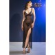 Бельо CHILIROSE - CR 4723 LONG BABYDOLL & THONG BLACK S