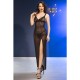 Бельо CHILIROSE - CR 4723 LONG BABYDOLL & THONG BLACK S