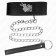 Нашийник KINK - NECKLACE WITH BELT 65 CM WITH WIDE BLACK STRAP ADJUSTABLE 33.5-41 CM X 5 CM