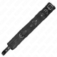 Нашийник KINK - COLLAR WITH LEASH 65 CM WITH RESTRICTIONS BLACK 36-42 CM X 5.5 CM