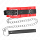 Нашийник KINK - COLLAR WITH BELT 65 CM WITH STRAP RED 54 X 4.5 CM